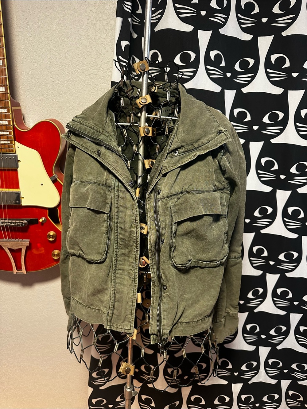 Army green Marrakech jacket